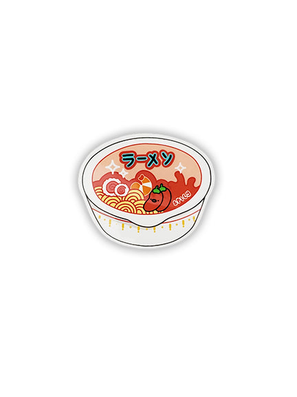 Asian Spicy Noodle Cup Sticker