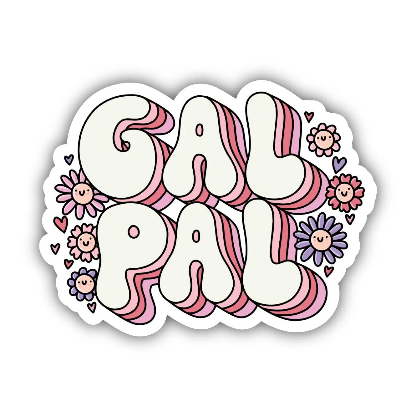 Gal Pal Vinyl Sticker